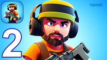 Raid Brigade - Gameplay Walkthrough Part 2 Tutorial War Army Commander Base Defense (iOS, Android)