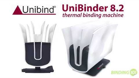 How to Use the Unibind® UniBinder 8.2 Thermal Binding Machine