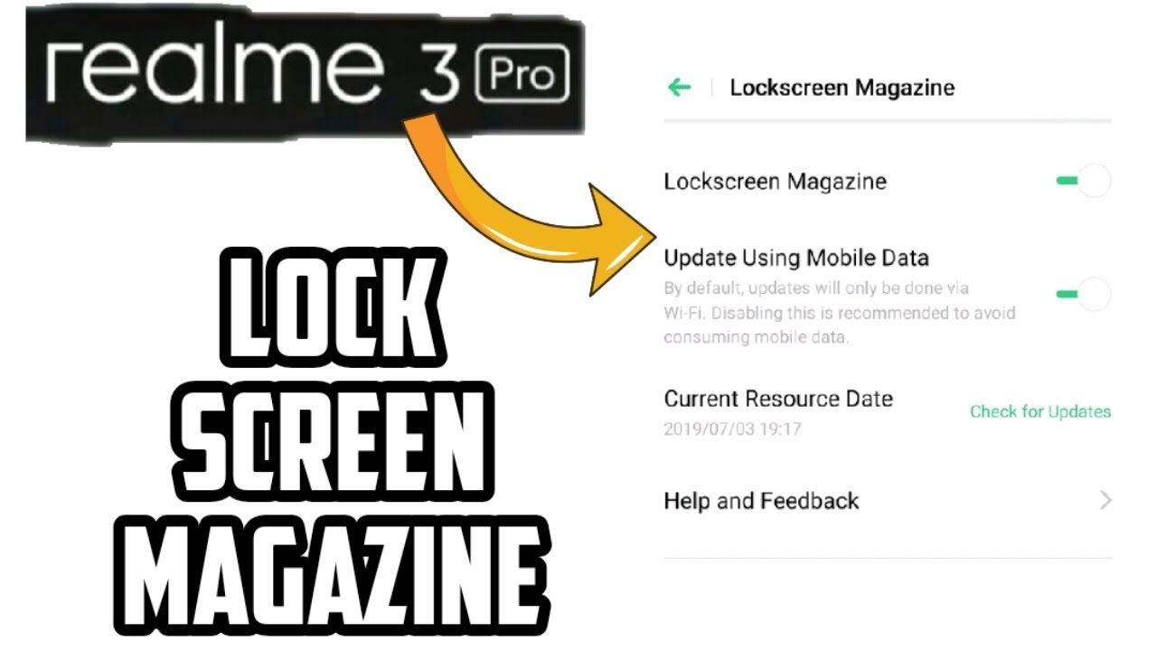 How To Remove Lock Screen Wallpaper In Realme 3 Pro - HOWOTRE