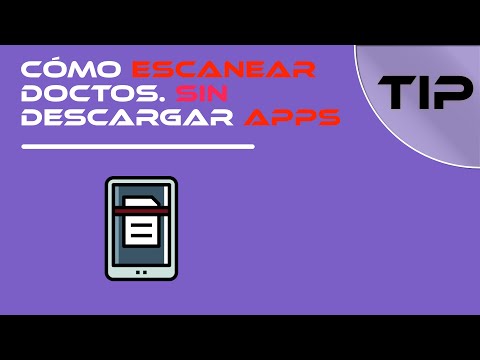 Cómo ESCANEAR documentos