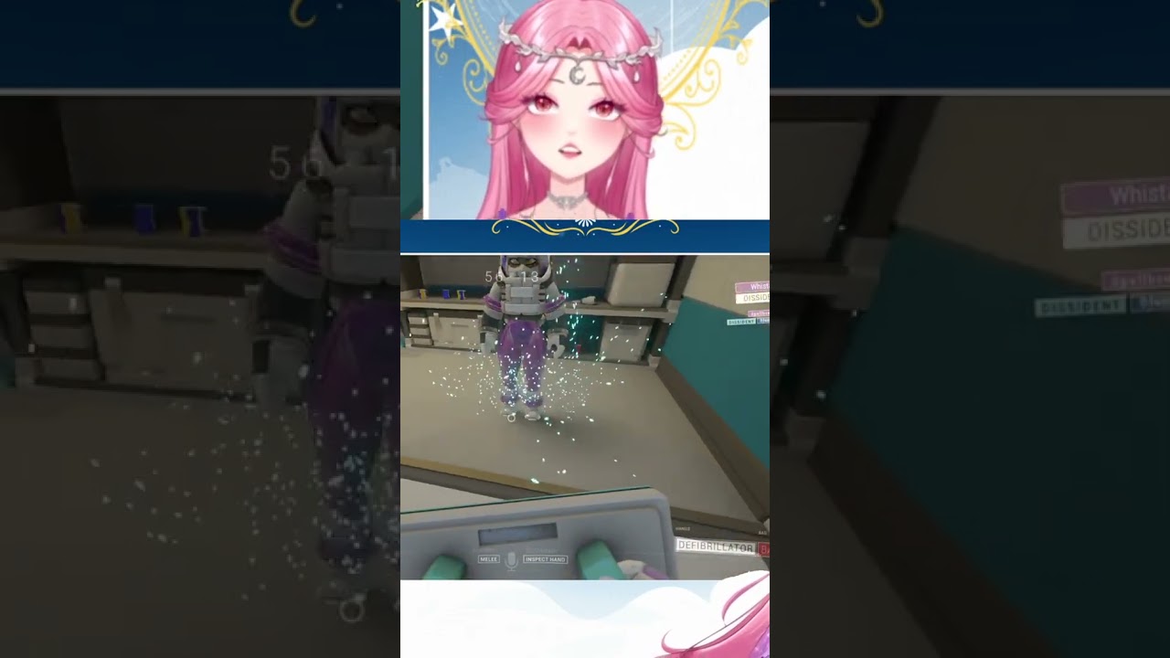 OMG MIC PEAKING | #celestialwhistaria on #Twitch #vtuber #lockdownprotocol