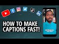 How To Add Auto Captions To Videos For Free In 2024 (CapCut Tutorial)