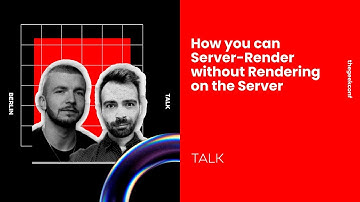 How To Server-Render Without Rendering On The Server | Mike Grabowski, Eric Vicenti | thegeekconf