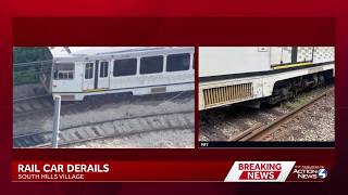 Derailment impacts PRT light-rail service