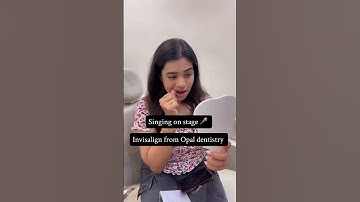 Singer Srinisha Jayaseelan starts Invisalign at Opal dentistry by Dr.Kirubaharan #invisalign