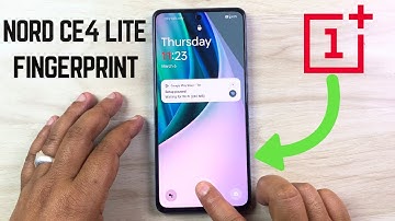 How to Set Up Fingerprint Lock on OnePlus Nord CE4 Lite