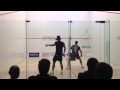 Who said squash wasnt funny  simon rsner ger vs asyraf azan mas