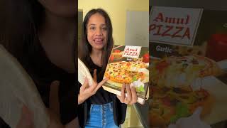 Amul Garlic Pizza Review 😍😍 | Frozen Food Review 😍 | @sosaute screenshot 2