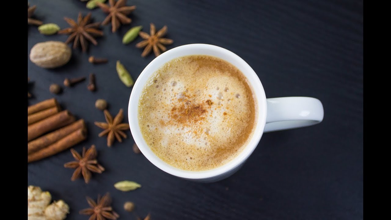Almond Milk Masala Chai Recipe Indian Spiced Black Tea with Almond