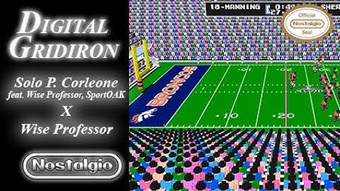 Digital Gridiron Music Video - The last Great Football Game and match up of NFL Legends