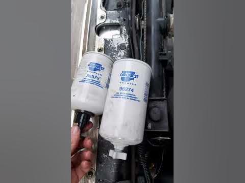1st gen 12v cummins fuel filter upgrade ! - YouTube