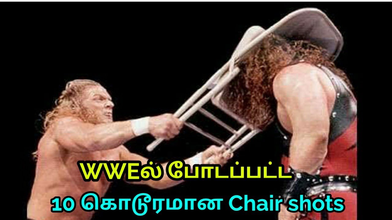 Top 10 WWE Chair Shots YouTube