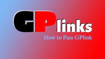 How to Pass GPLinks Links ( Link Shortener )
