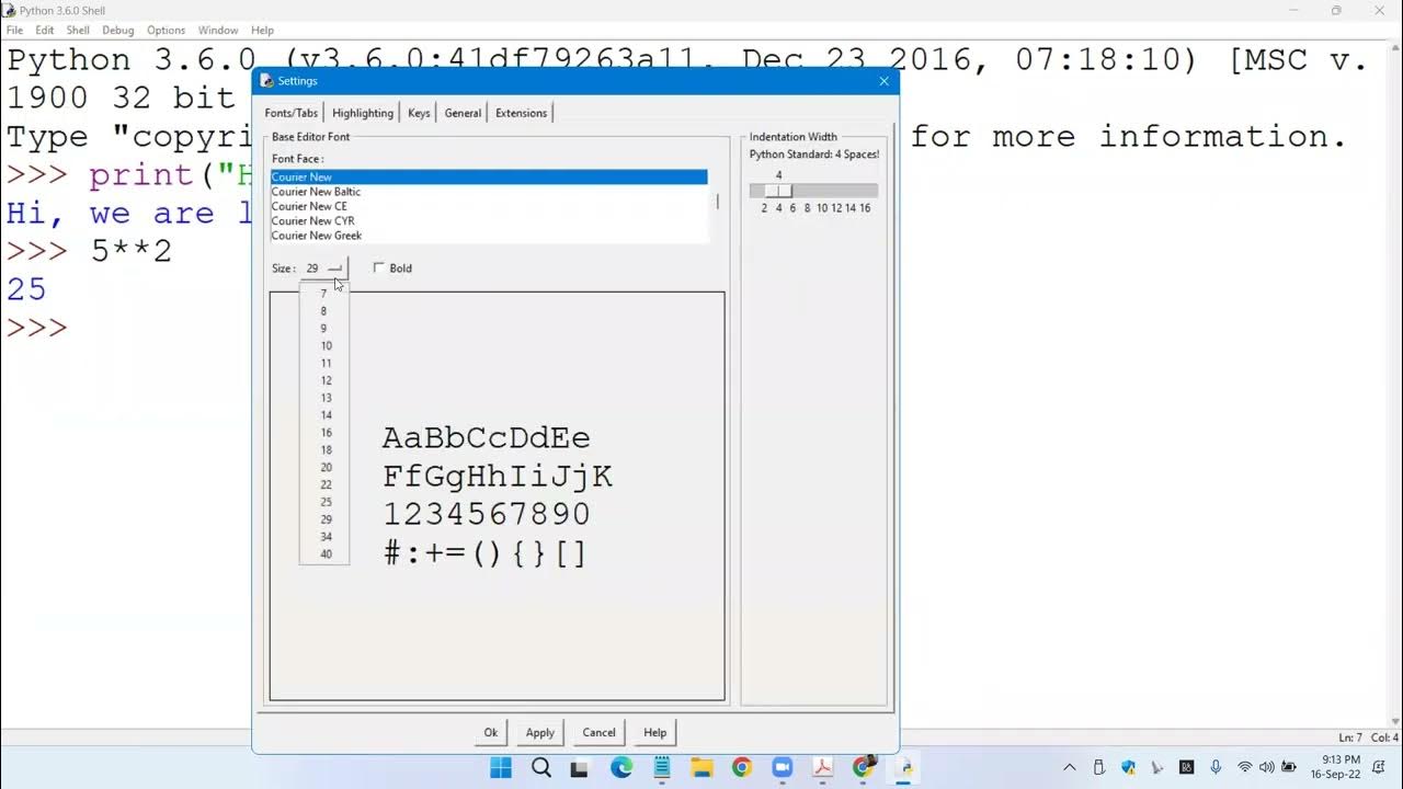 Python Zoom Class Day-1 [Part1] - YouTube