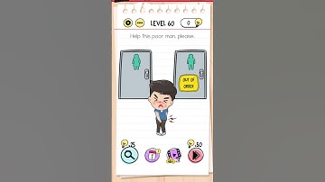 Brain test level- 60 #braintestsolution #shorts #youtubeshorts #foryou #india #gaming #shortfeed