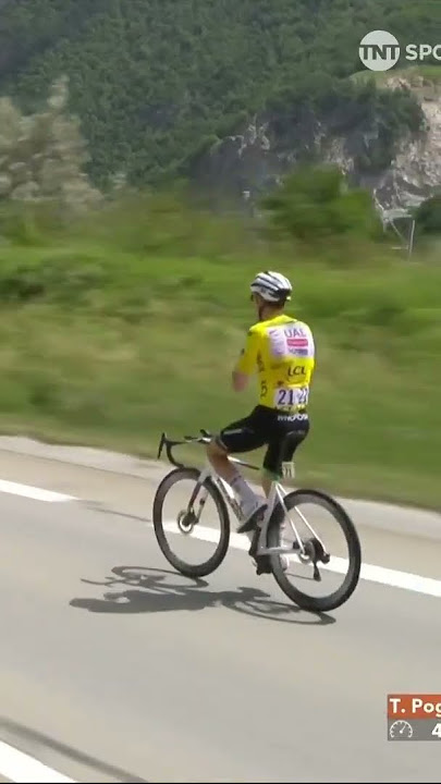 Leading by example 😎 Tadej Pogacar is on domestique duties at the Dauphine 😆