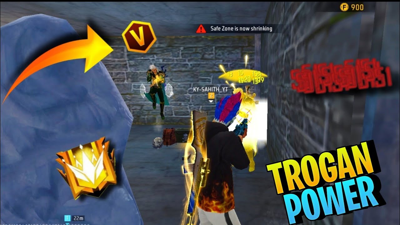 TROGAN 1 ROUND OF BULLET CAN WIPE A SQUAD 😱 - YouTube
