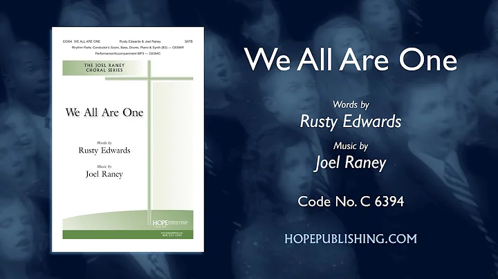 We All Are One - Rusty Edwards & Joel Raney