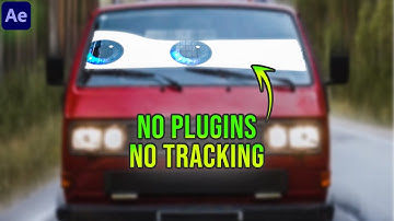 Add Pixar Eyes to Your Car Videos in After Effects
