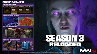 HUGE MW3 Zombies Season 3 Reloaded Content (New Locations, Rewards, Missions, & MORE!)