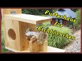 Futterhaus Eichhörnchen / aus Holz / selber machen