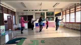 Latihan zapin dikir puteri