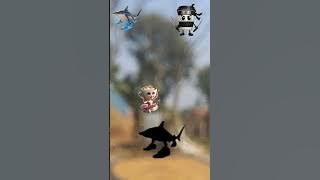 Squid game VS Tung game #funny #funny #spiderman #shorts #viral #trending