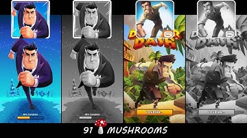 Agent Dash & Danger Dash Color Vs Black & White - Endless Run Gameplay