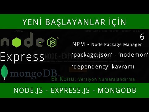 Video: JS düğümünde JSON paketinin kullanımı nedir?