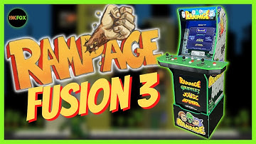 Arcade1up Rampage/TMNT Fusion 3