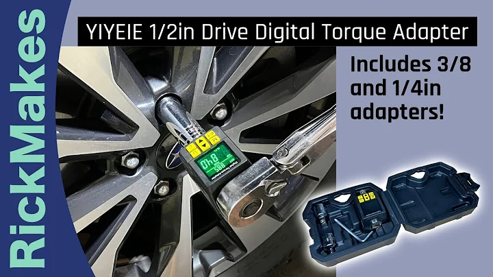 YIYEIE 1/2in Drive Digital Torque Adapter