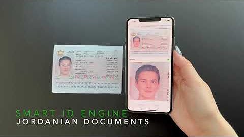 Smart ID Engine – Green AI-based OCR software for Jordan IDs scanning