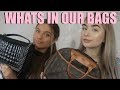 WHATS IN OUR BAGS!