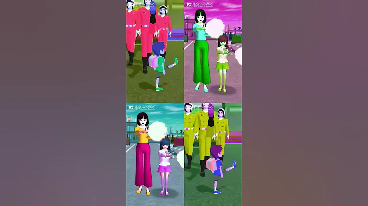 Which one do you like ? Sakura School Simulator Part 937 #shorts - Coffin Dance Song Cover