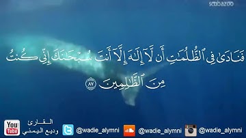 وديع اليمني آية ( فنادى في الظلمات ) تلاوة مريحة