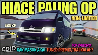 I MODIFY THE MOST MYSTERIOUS TOP SPEED HIACE NON-GP CDID TO BEAT LIMITED | CDID V2.4 Roblox