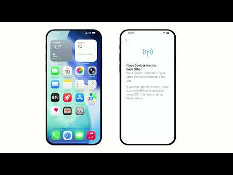 How to transfer data from my old iPhone to my new iPhone