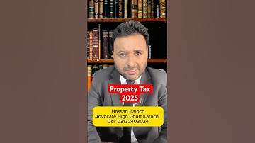 New Property Taxes in Karachi 2025 – Must Watch Before Buying or Selling!sellers. #Qanoonkibat