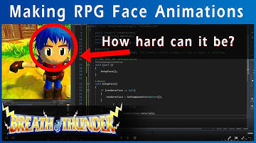 Behind the scenes making an RPG | Facial Animations
