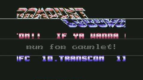 paramount intro 13 ! Commodore 64 (C64)