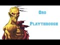 Street fighter iii 3rd strike  oro playthrough