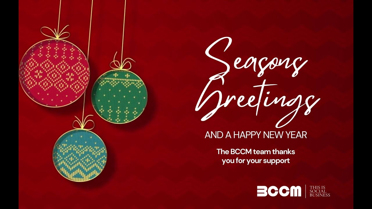 Seasons Greetings and a Happy New Year from the BCCM - YouTube