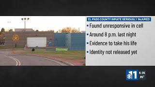 The El Paso County Sheriff's Office is investigating after an inmate was found in critical condit...