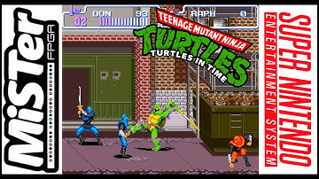 Teenage Mutant Ninja Turtles: Turtles In Time (MiSTer FPGA - Super Nintendo) 1440p 60fps