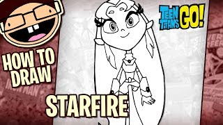 How to Draw STARFIRE (Teen Titans Go!) | Narrated Easy Step-by-Step Tutorial