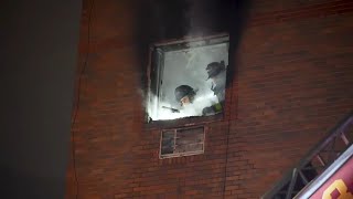 Fire inside Flatbush apartment leaves 1 person hurt