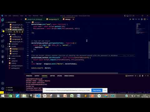 Hospital Api : Coding ninjas Backend(Node.JS test)