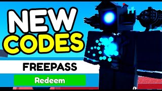 ALL *NEW* SECRET OP EPISODE 62 UPDATE CODES FOR TOILET TOWER DEFENSE ROBLOX TOILET TOWER DEFENSE