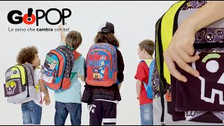 Giochi Preziosi - Zaini GoPop: Bad Boys, Irriverent, Monster, Let's Rock.