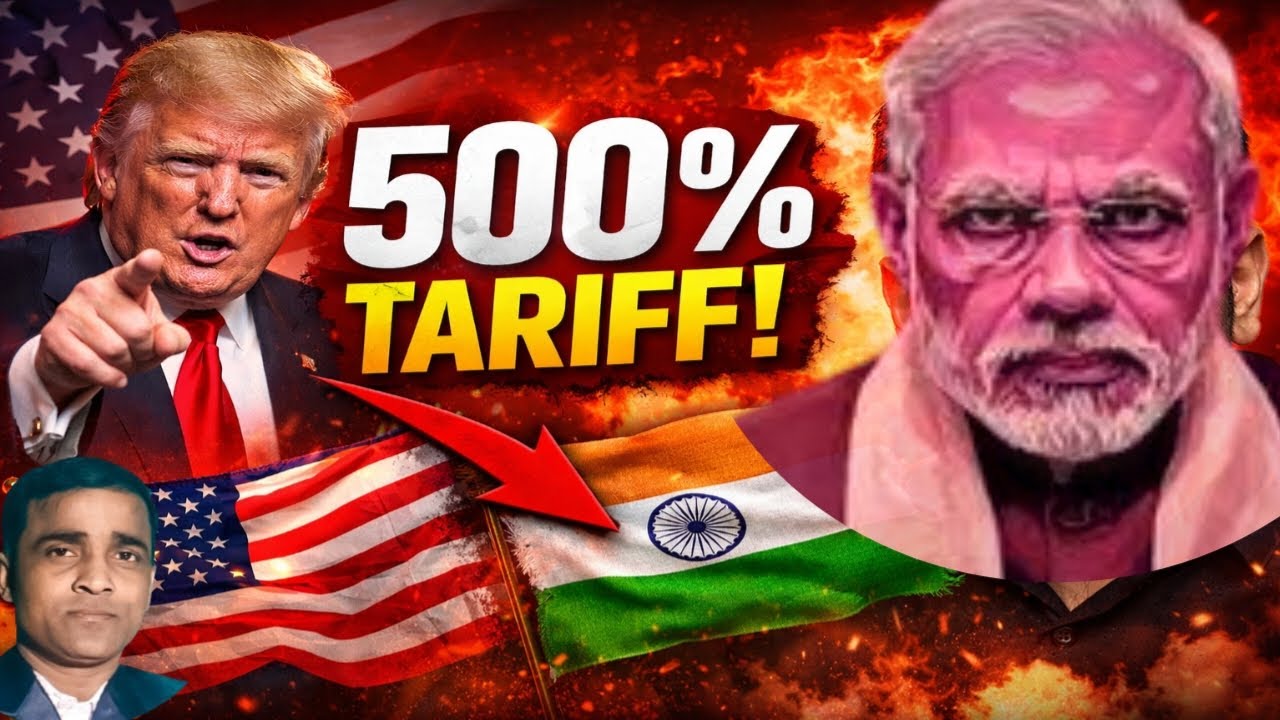 US Plans 500% Tariff on India Over Russian Oil | Trump’s Economic War।